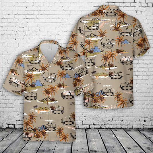 US Navy Equipment Operator Seabee Hawaiian Shirt