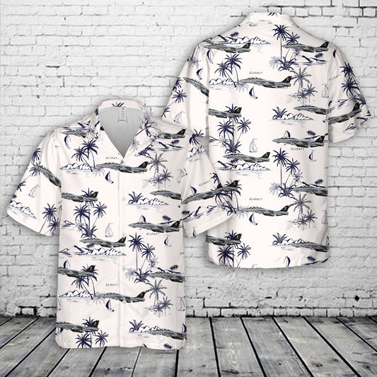 US Navy F-14B Tomcat VF-103 Jolly Rogers, AA103 / 161435, Santa Cat. CVW-17, USS George Washington CVN-73, 2000 Hawaiian Shirt