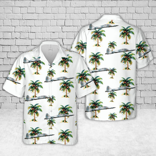 US Navy F-5 Tiger II Christmas Hawaiian Shirt