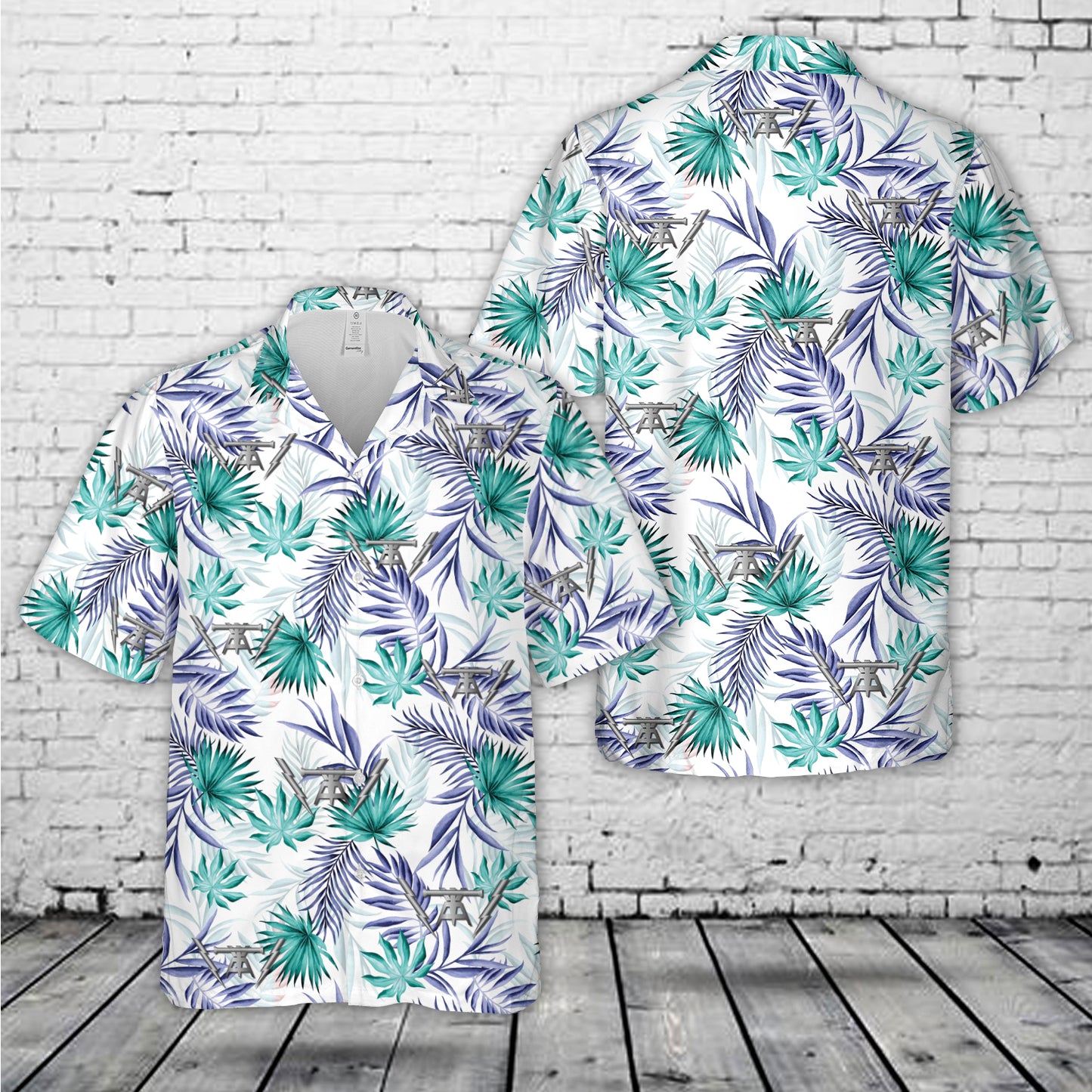 US Navy Fire Controlman (FC) Hawaiian Shirt