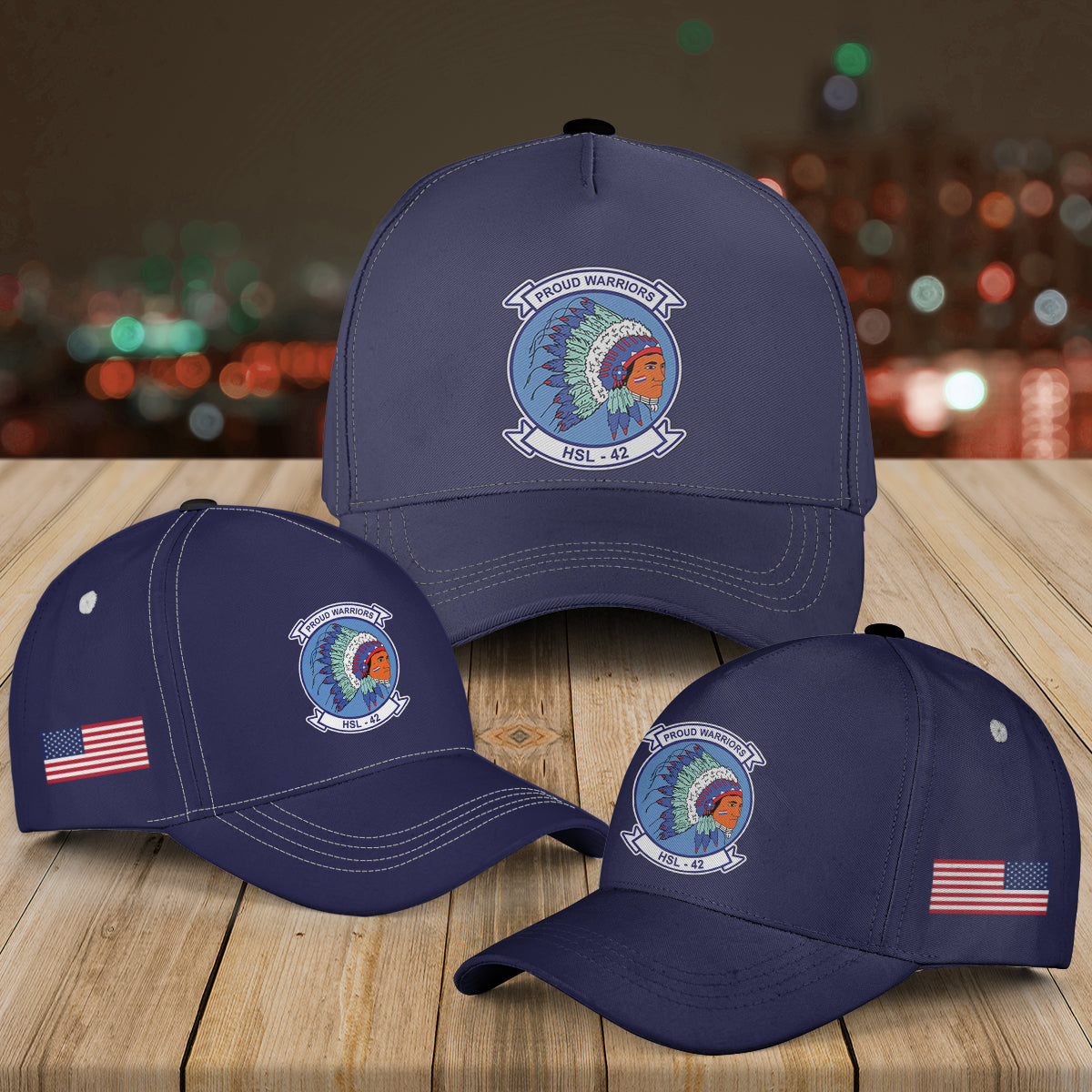 US Navy HSL-42 Command Baseball Cap