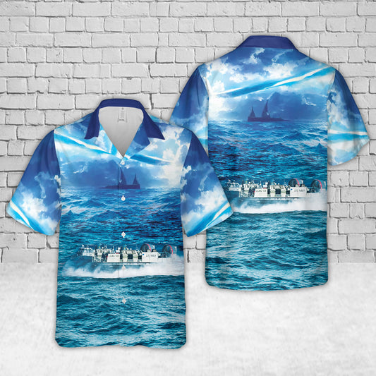 US Navy Landing Craft Air Cushion  LCAC-59 Hawaiian Shirt