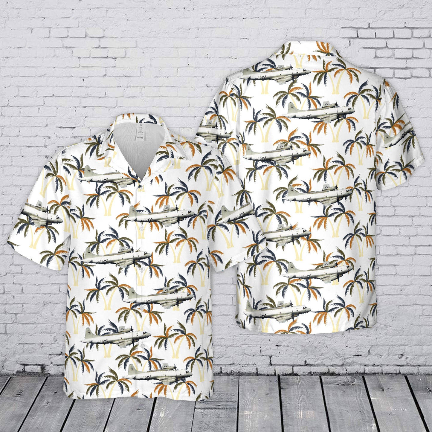 US Navy Lockheed EP-3E Aries II of VQ-1 Hawaiian Shirt
