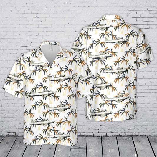 US Navy Lockheed EP-3E Aries II of VQ-1 Hawaiian Shirt