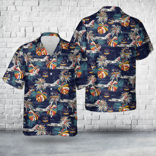 US Navy Lockheed Martin S-3A Viking VS-24 Scouts Hawaiian Shirt