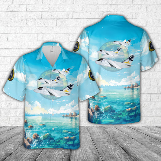 US Navy Lockheed Martin S-3B Viking VS-29 Hawaiian Shirt