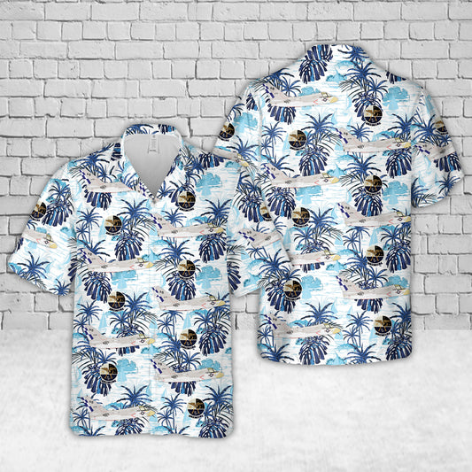 US Navy Lockheed S-3A Viking BuNo 149756, VS-32, CV-67 USS John F. Kennedy, 1977 Hawaiian Shirt