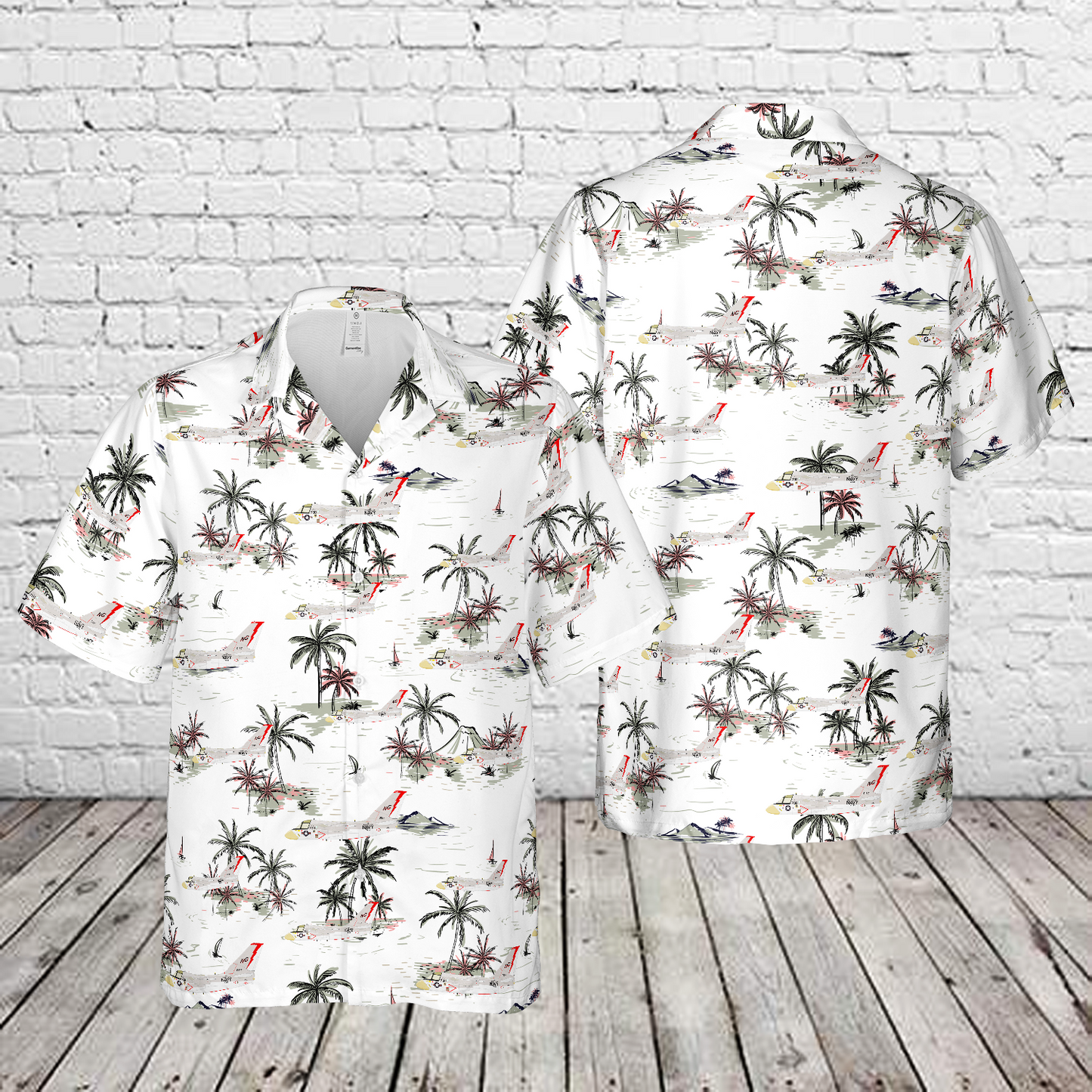 US Navy Lockheed S-3A Viking BuNo 160157, VS-21, USS Constellation (CV-64), 1978 Hawaiian Shirt