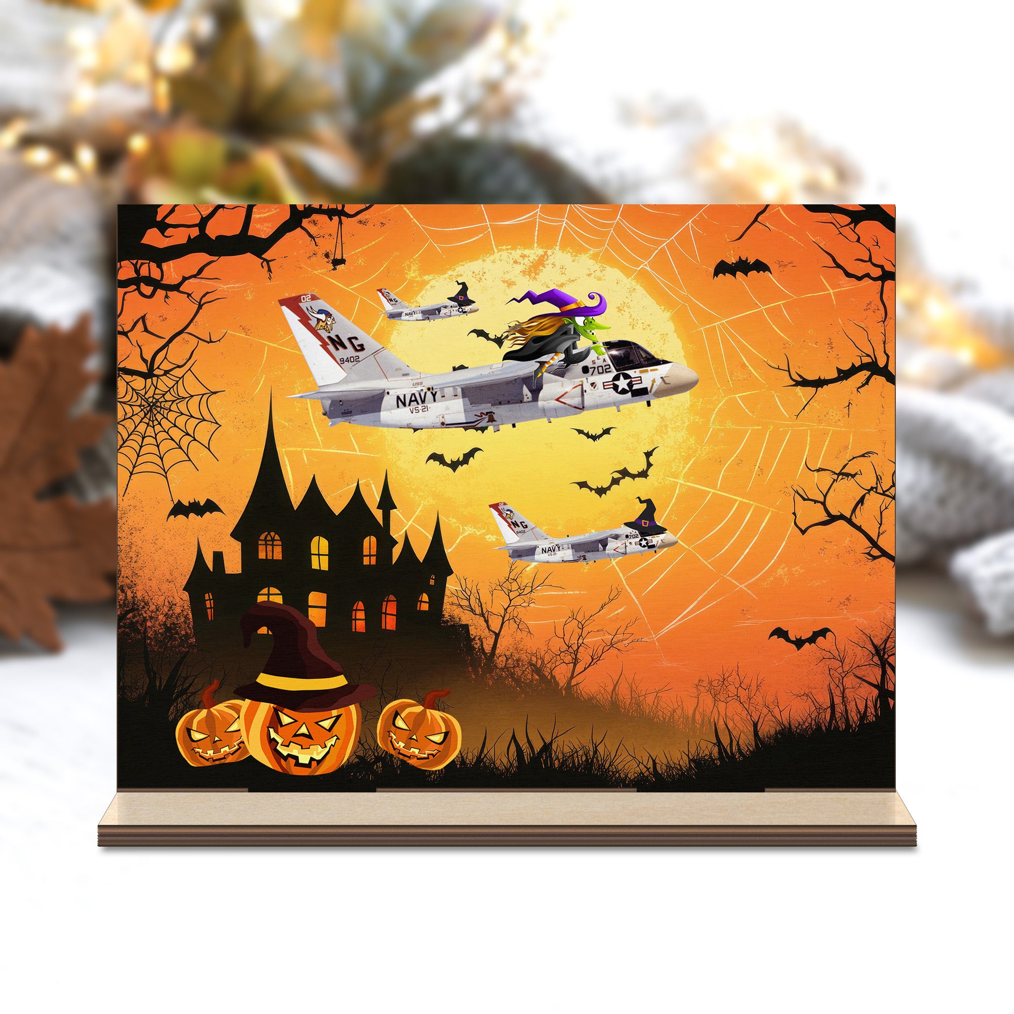 US Navy Lockheed S-3A Viking VS-21 Fighting Red Tails Halloween Custom ...