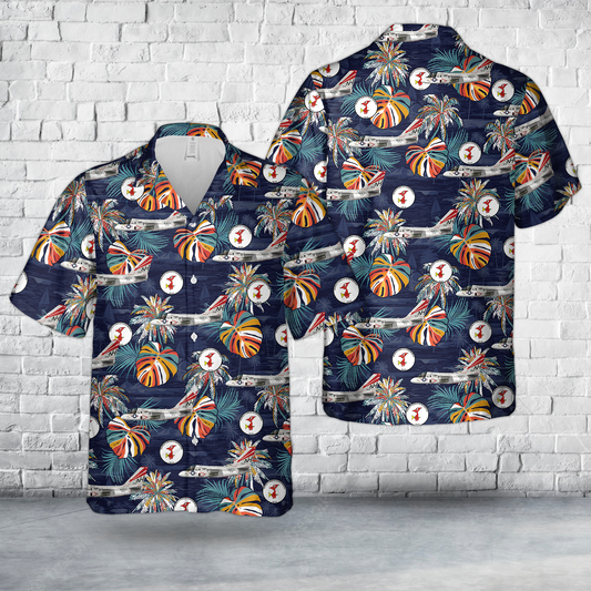 US Navy Lockheed S-3A Viking VS-33 Screwbirds, NH705 / 160131. CVW-11, USS America CV-66 Hawaiian Shirt