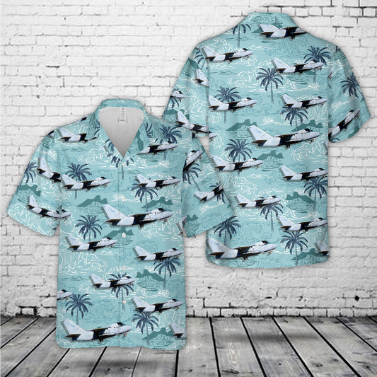 US Navy Lockheed S-3A Viking (BuNo 160596) from Anti-Submarine Squadron 35 (VS-35) ''Boomerangers'' Hawaiian Shirt