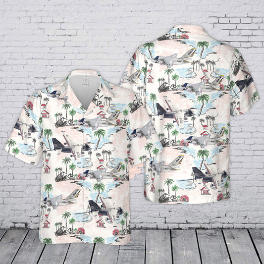 US Navy Lockheed S-3 Viking Hawaiian Shirt