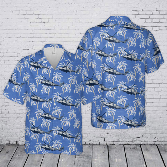 US Navy MH-53E Sea Dragon Hawaiian Shirt
