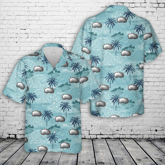 US Navy Mineman Hawaiian Shirt