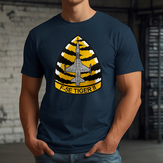 US Navy Northrop F-5N Tiger II Classic Unisex T-Shirt Gildan 5000 (Made In US)