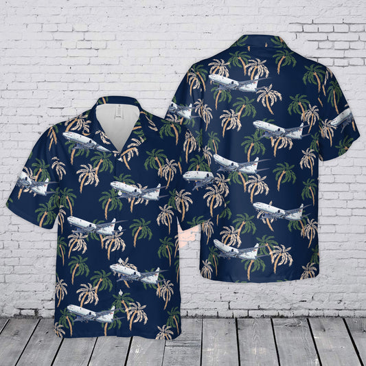 US Navy P-8 Poseidon Hawaiian Shirt