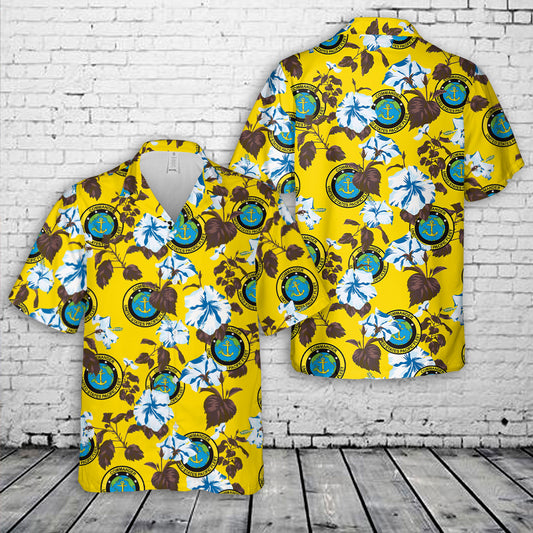 US Navy Pacific Fleet Commander Hawaiian Shirt