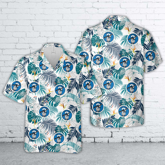 US Navy SEAL Team 2 - Naval Special Warfare Command (NSWC) Hawaiian Shirt