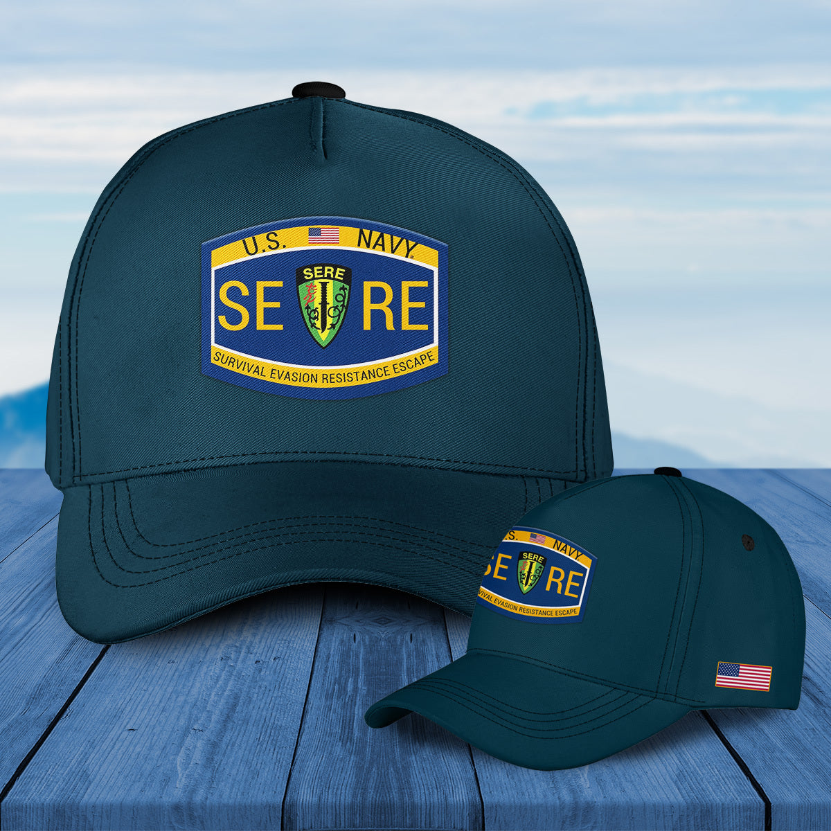 US Navy SERE Survival Evasion Escape Ops Baseball Cap
