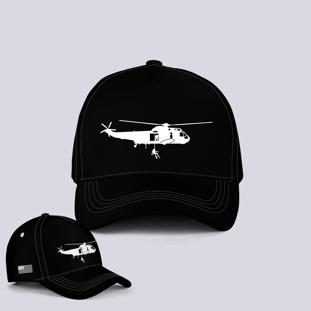 US Navy SH-3 Sea King Baseball Cap