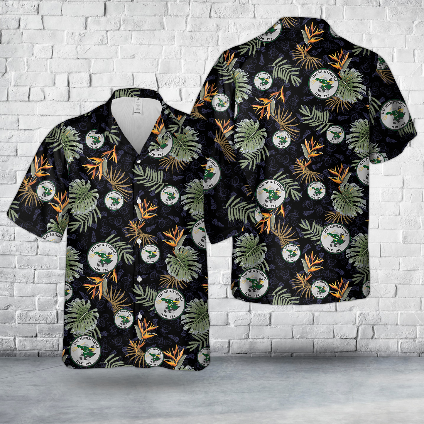 US Navy Seal Delivery Vehicle Team Two (SDVT-2) Hawaiian Shirt