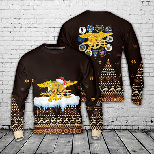 US Navy Seals Christmas Sweater