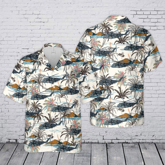 US Navy Sikorsky CH-53E Super Stallion  Hawaiian Shirt