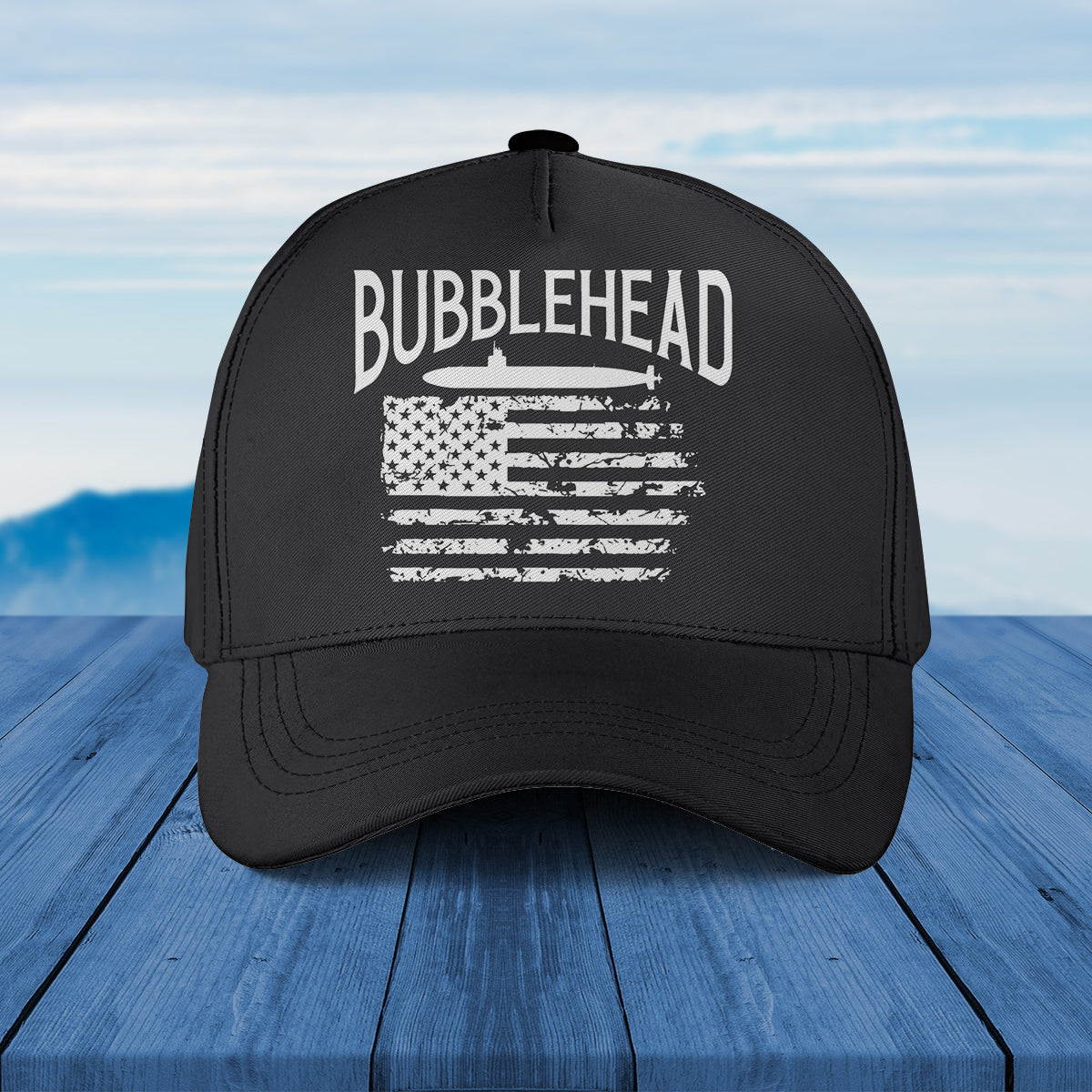 US Navy Submarine Bubblehead Baseball Cap