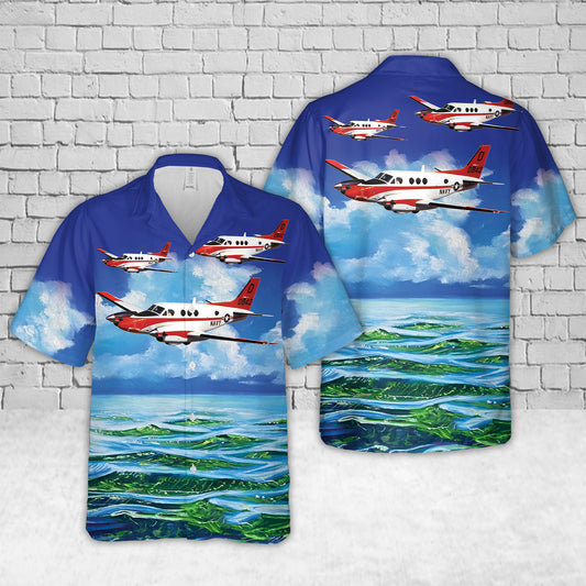 US Navy T-44 Pegasus Hawaiian Shirt