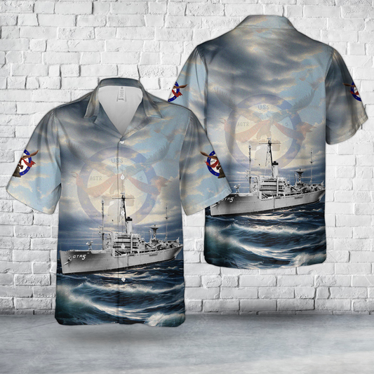 US Navy USS Liberty (AGTR-5) Hawaiian Shirt