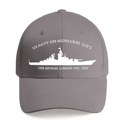 US Navy USS Milwaukee Embroidered Cap