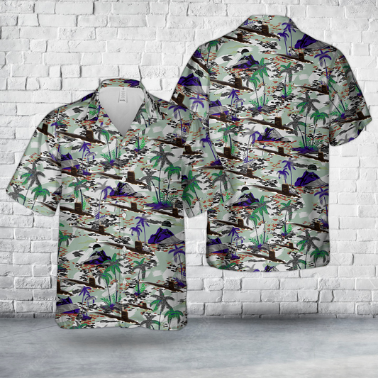 US Navy USS Seahorse (SSN-669) Hawaiian Shirt