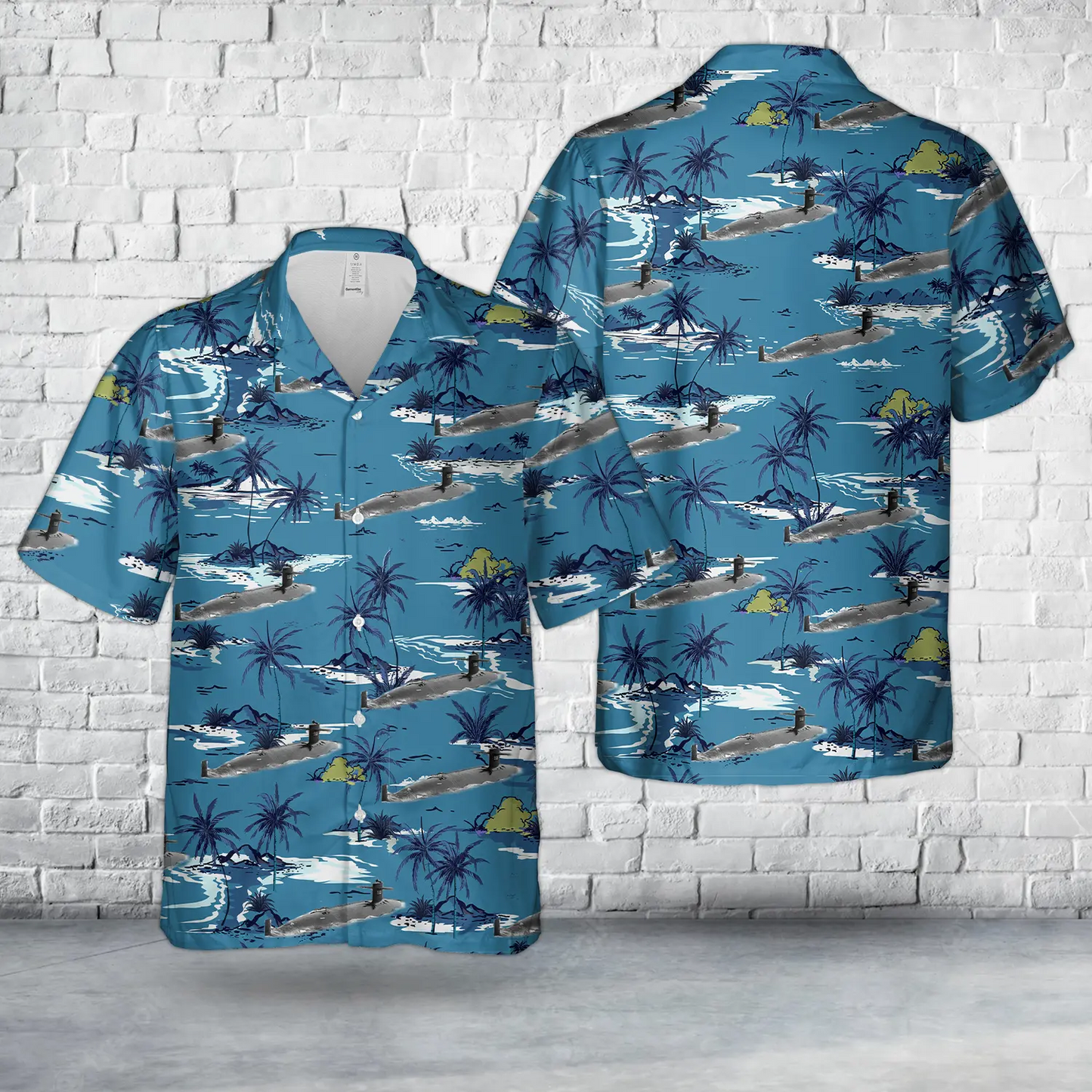 US Navy USS Thresher (SSN-593) Hawaiian Shirt