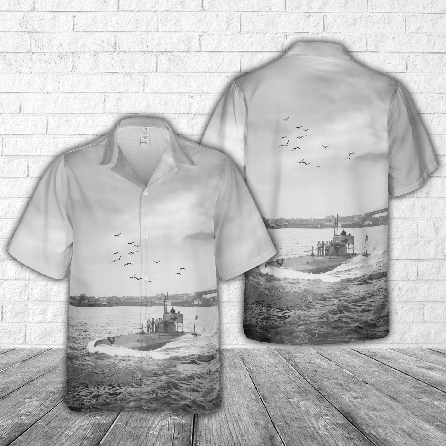 US Navy United States B-class submarine Hawaiian Shirt