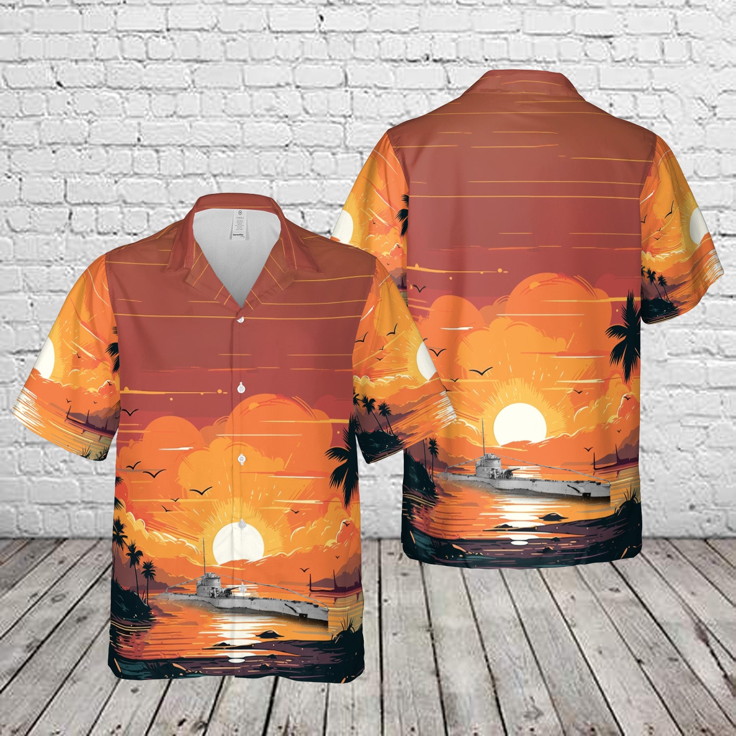 US Navy United States S-class submarine Hawaiian Shirt