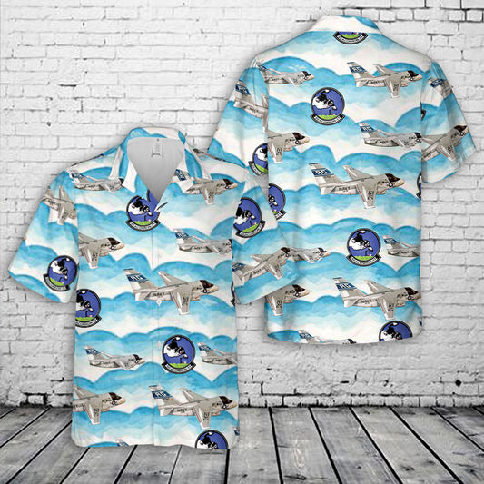 US Navy VS-31 Lockheed S-3 Viking Topcats Hawaiian Shirt