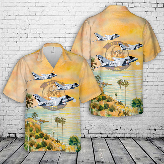 US Navy VS-32 S-3A Maulers Hawaiian Shirt