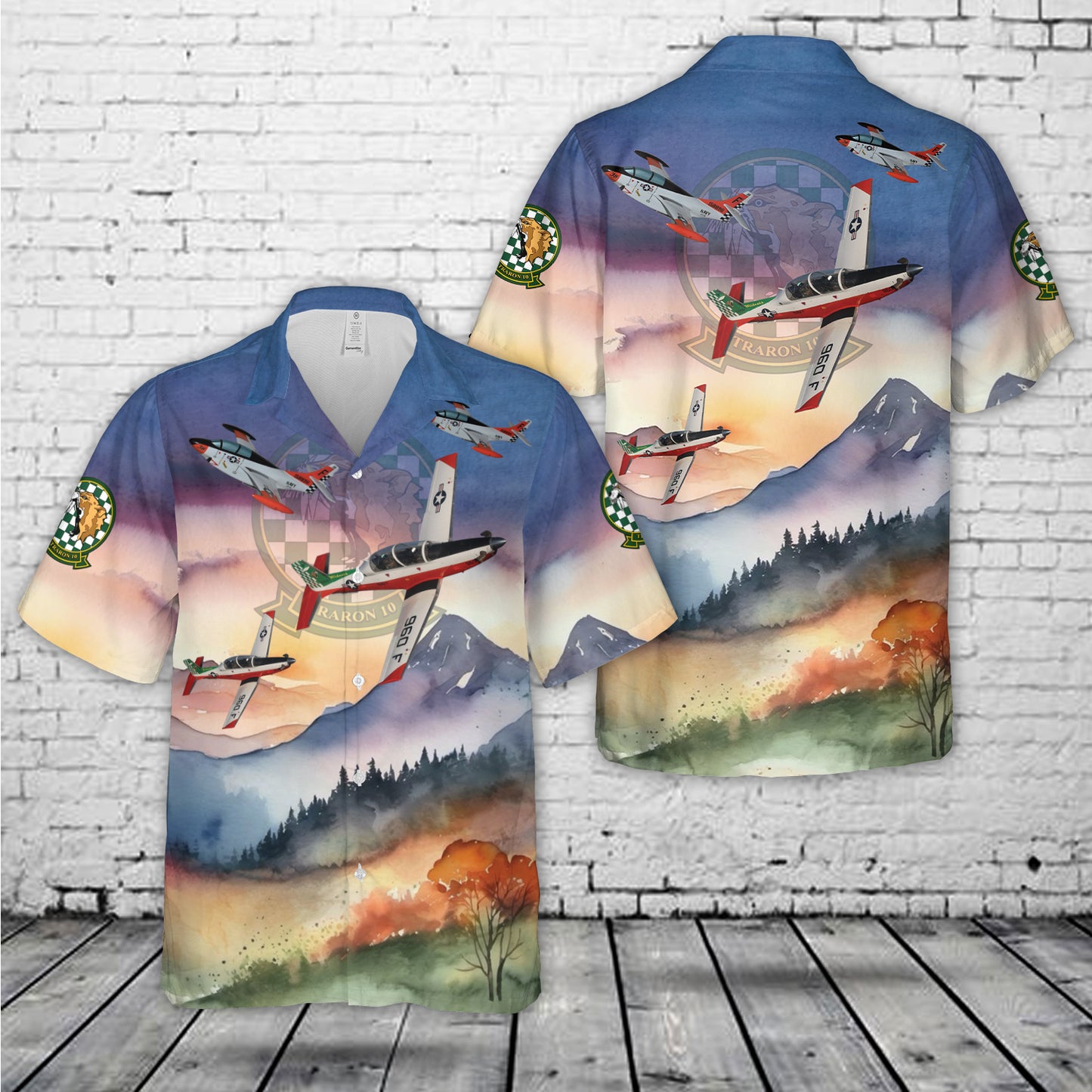 US Navy VT-10 Rockwell T-2C Buckeye Hawaiian Shirt