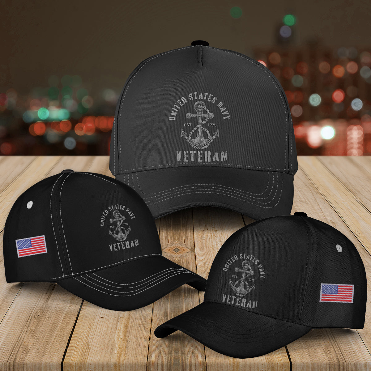 US Navy Veteran Baseball Cap