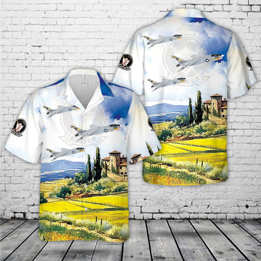 US Navy Vought F-8 Crusader Of VF-24 Hawaiian Shirt