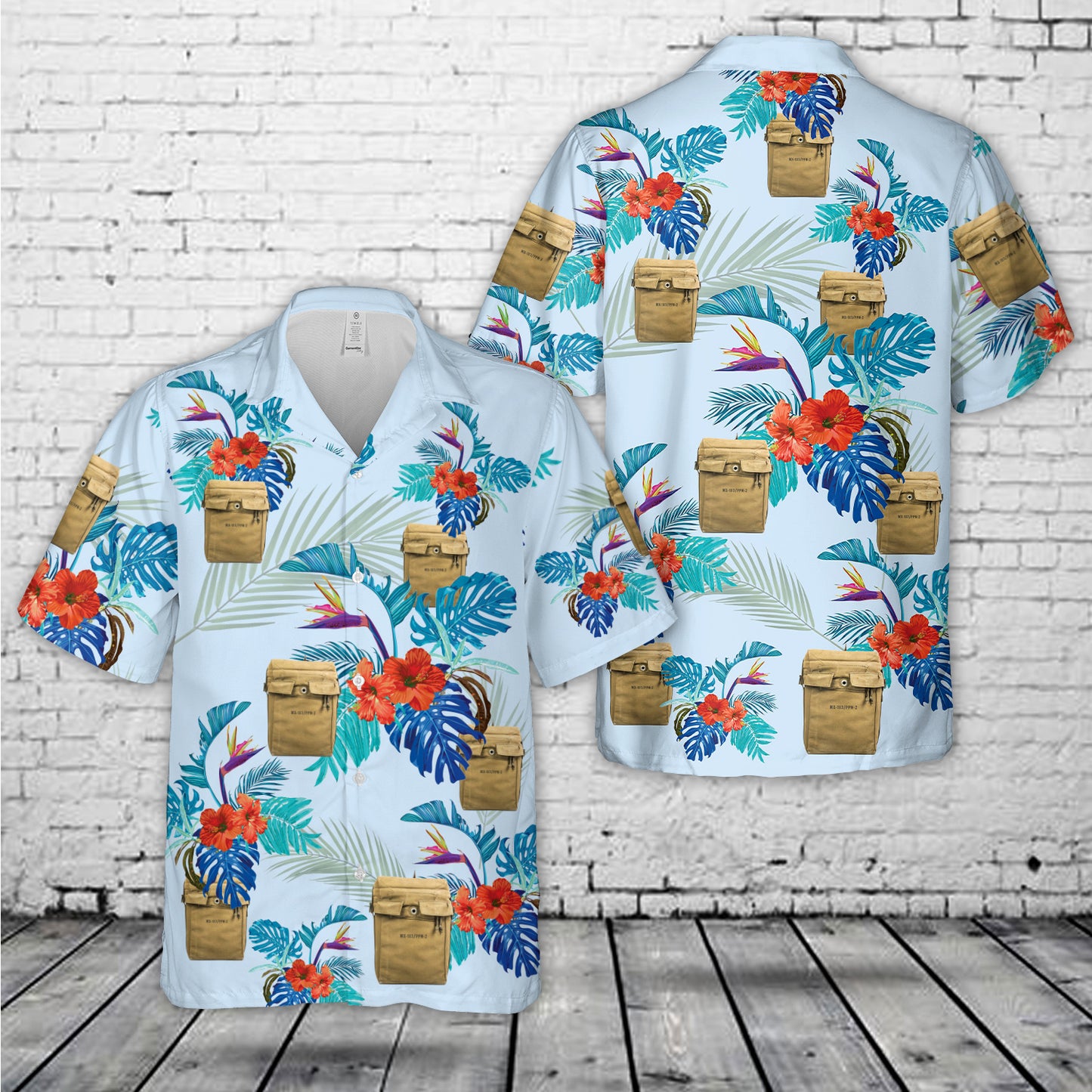 US Paratrooper Beacon Bag MX-183/PPN-2 Hawaiian Shirt