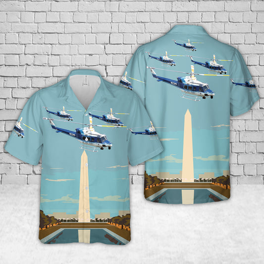 US Park Police Helicopter Hawaiian Shirt