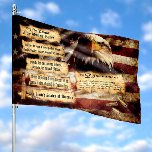 US Patriotic We The People Flag