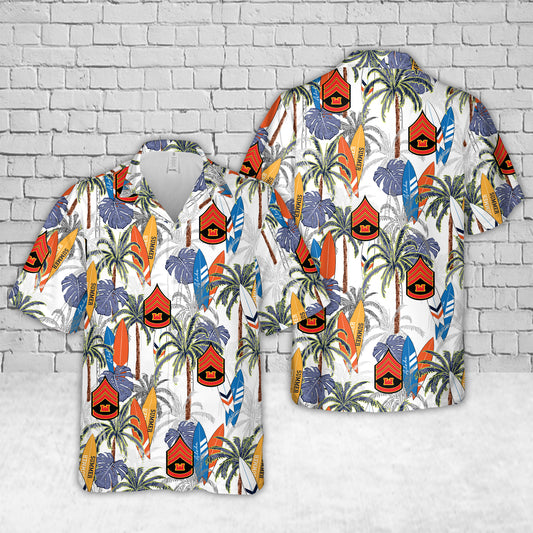 US Sergeant First Class Engineers 1902-1909 Hawaiian Shirt