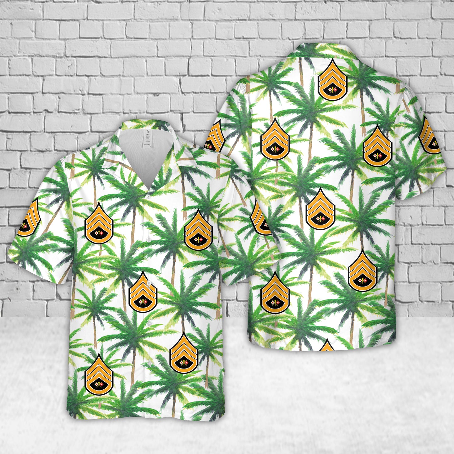 US Sergeant First Class Signal Corps 1902-1909 Hawaiian Shirt