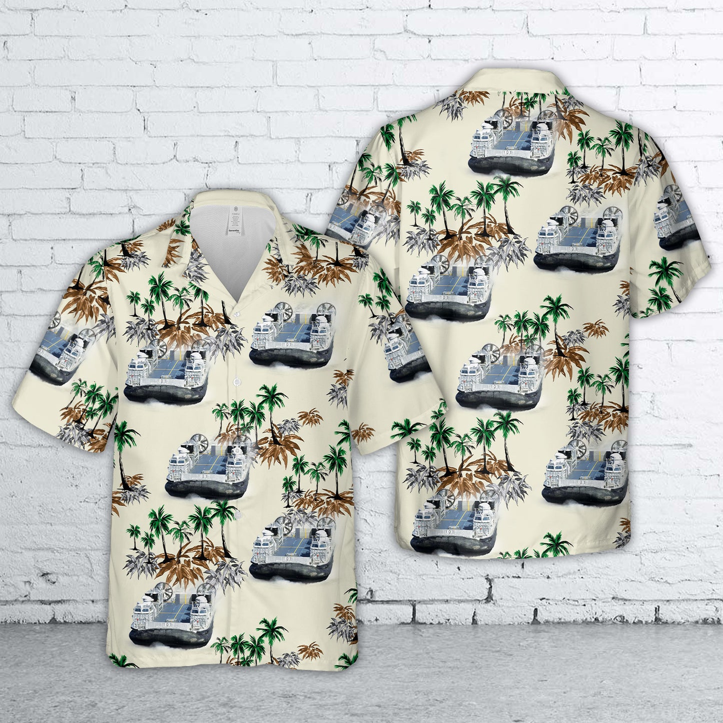 US Ship-to-Shore Connector LCAC 101 Hawaiian Shirt