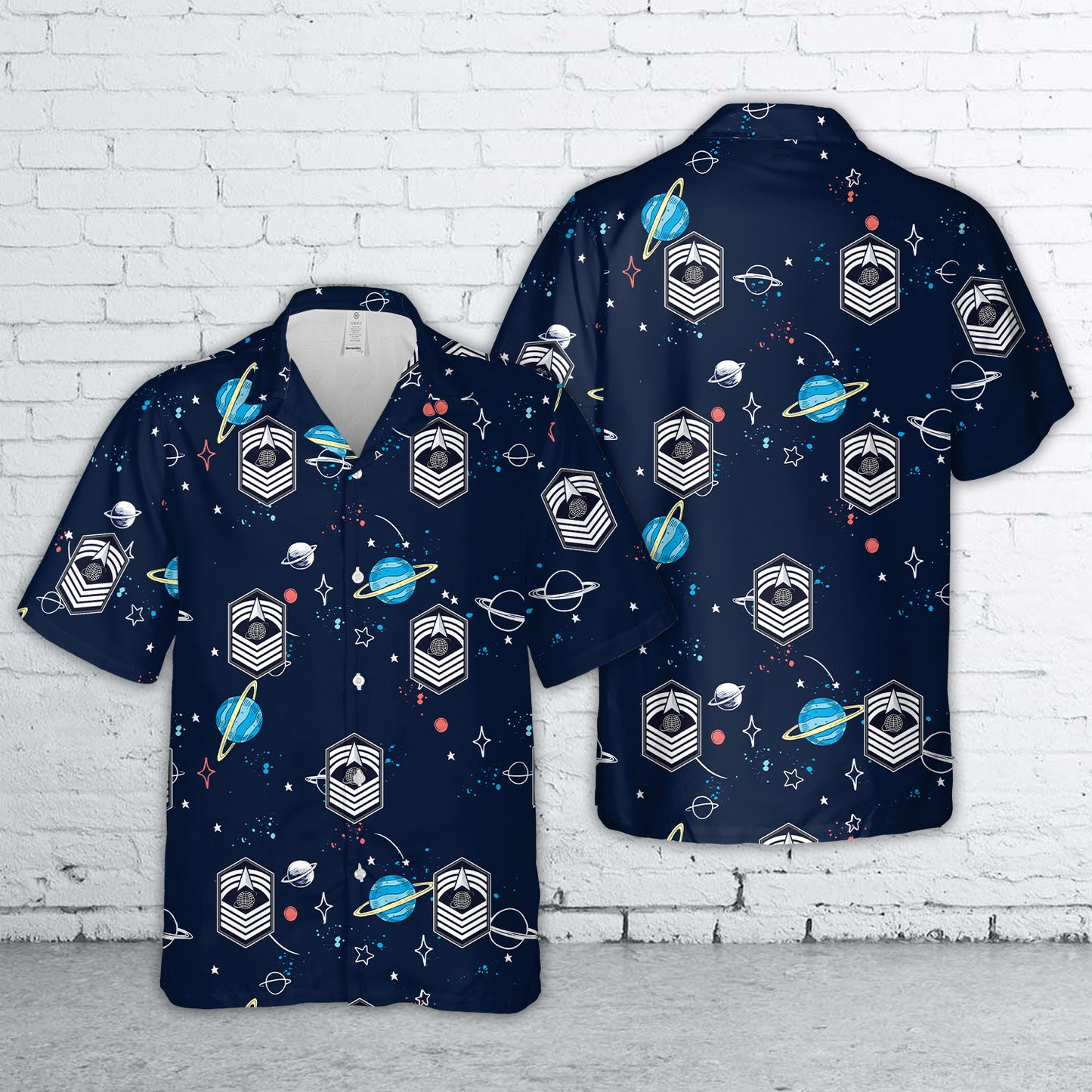 US Space Force Chief master sergeant Hawaiian Shirt