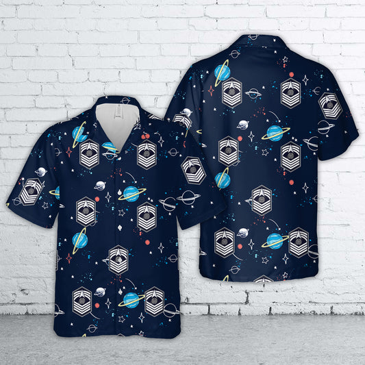 US Space Force Chief master sergeant Hawaiian Shirt