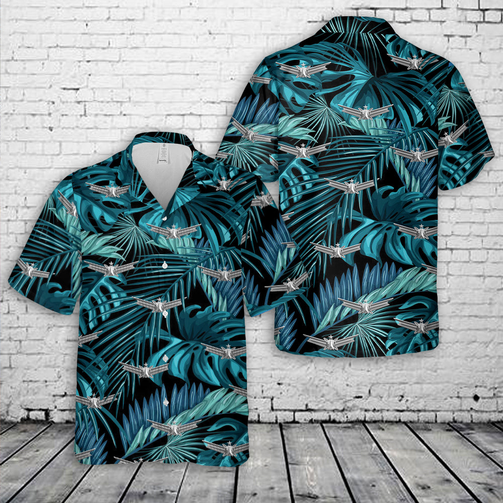 US Space Force Senior Space Operations Badge Hawaiian Shirt