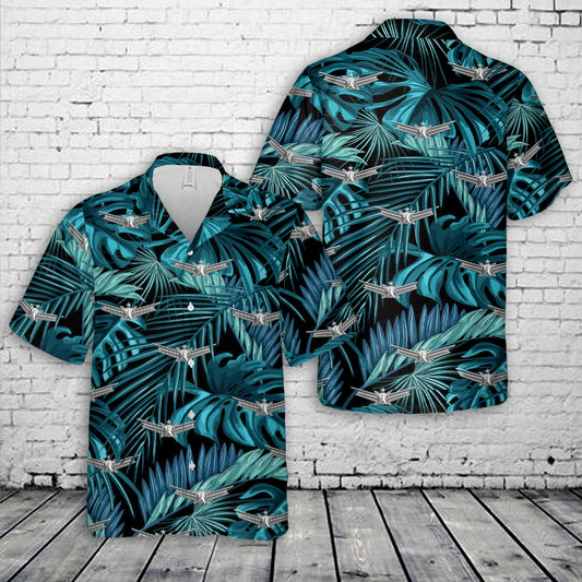 US Space Force Senior Space Operations Badge Hawaiian Shirt